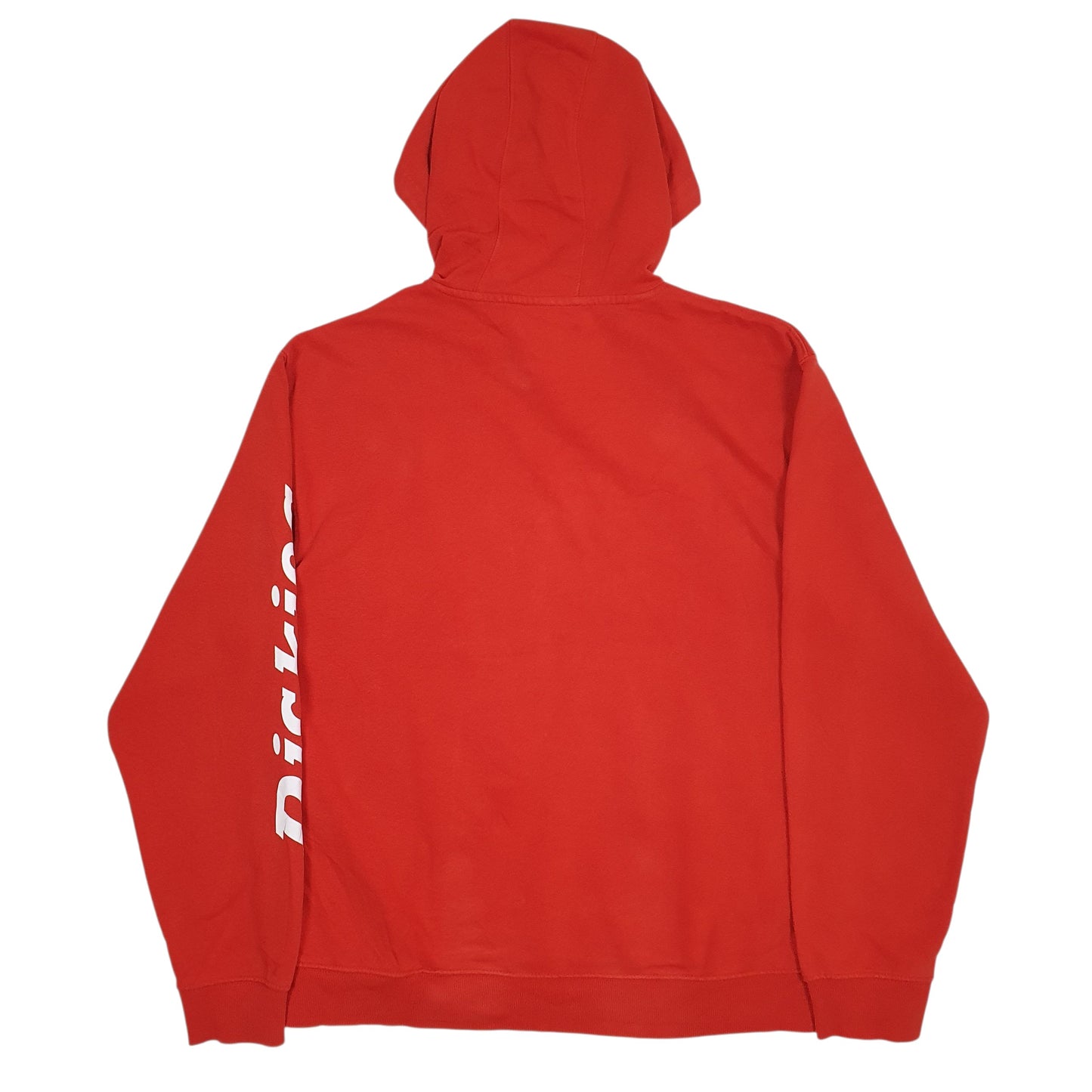Mens Red Dickies  Hoodie Jumper