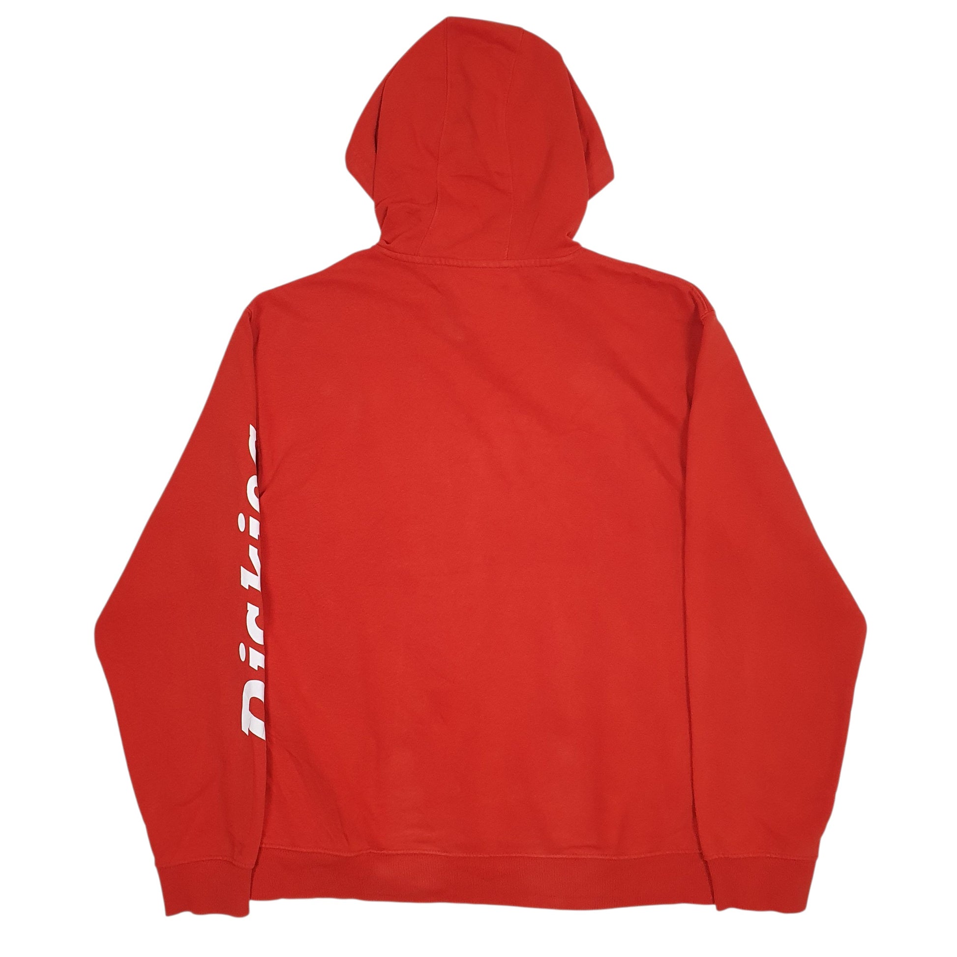 Mens Red Dickies  Hoodie Jumper