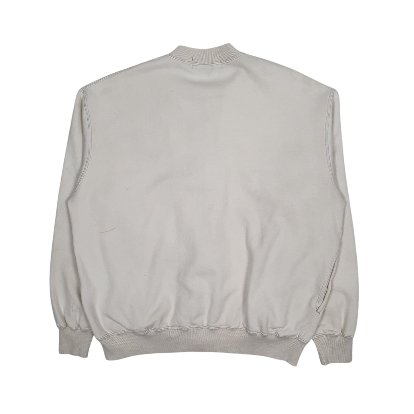 Mens White Ralph Lauren Polo Sport Full Zip Jumper