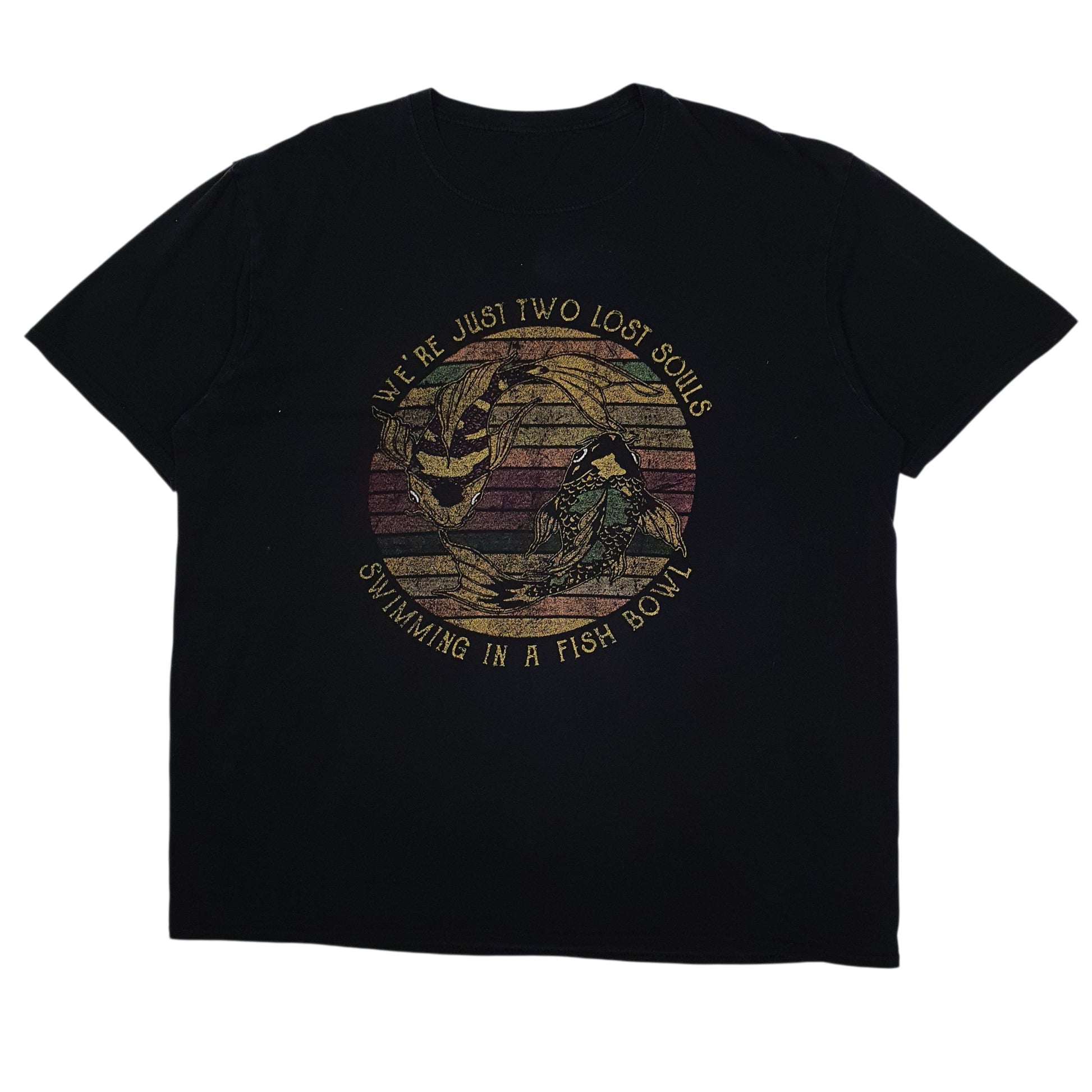 Mens Black Unbranded  Short Sleeve T Shirt