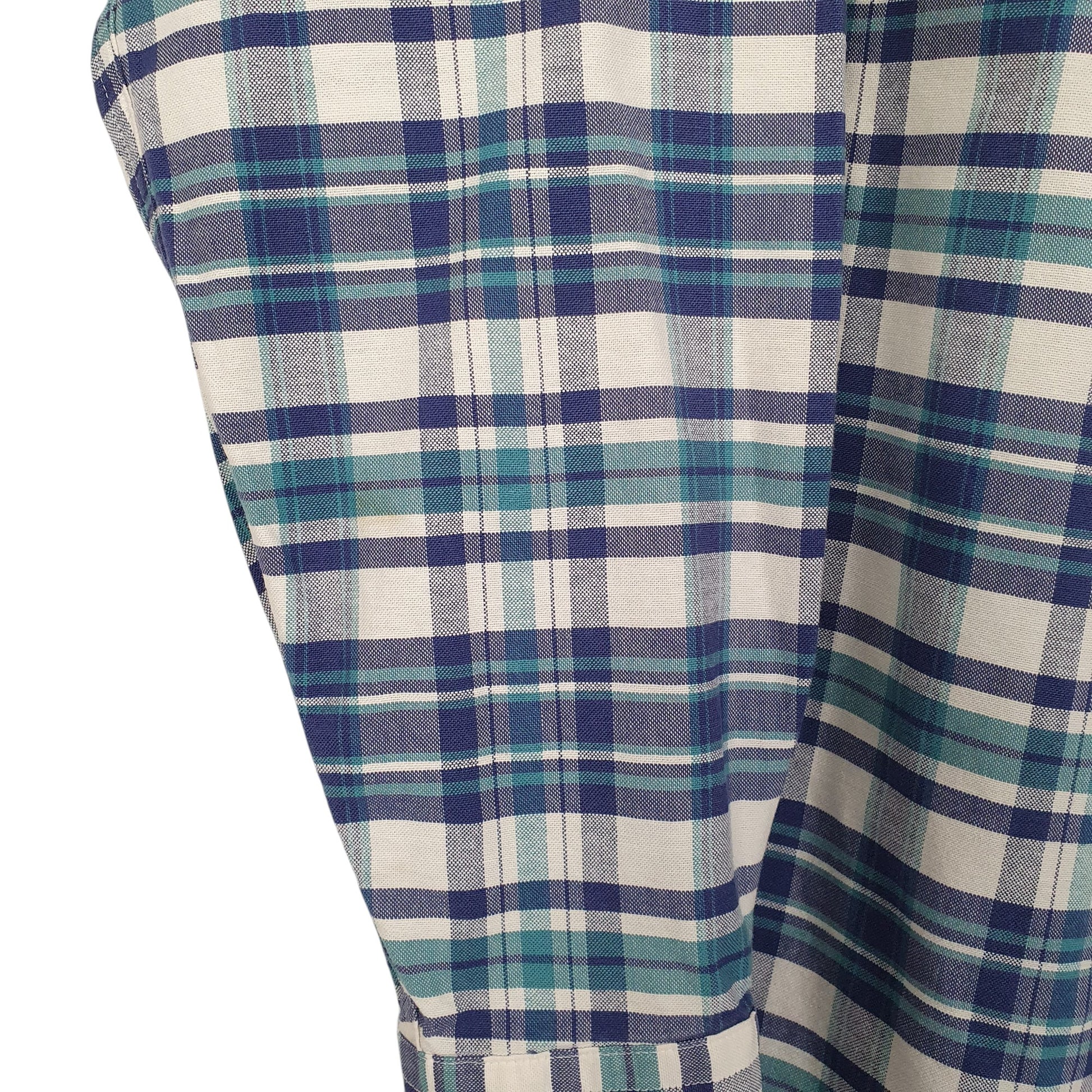 Mens Blue L.L.Bean Vintage 90s Made In USA  Shirt