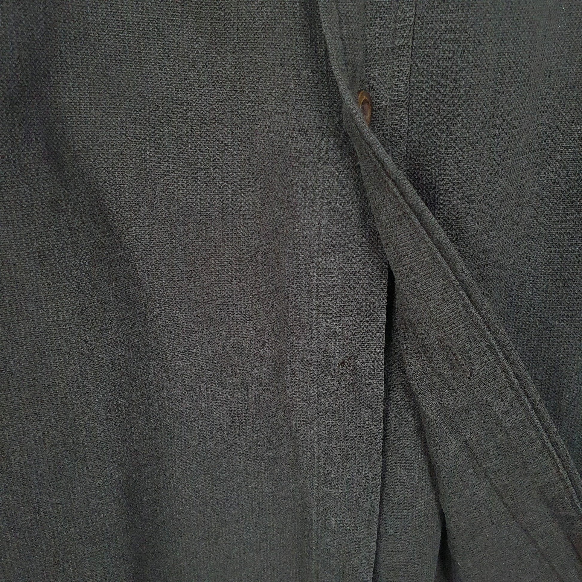 Mens Green L.L.Bean Military  Shirt