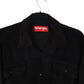 Mens Black Wrangler Fleece Shacket  Shirt