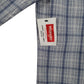 Mens Blue Wrangler Cowboy Wash  Shirt