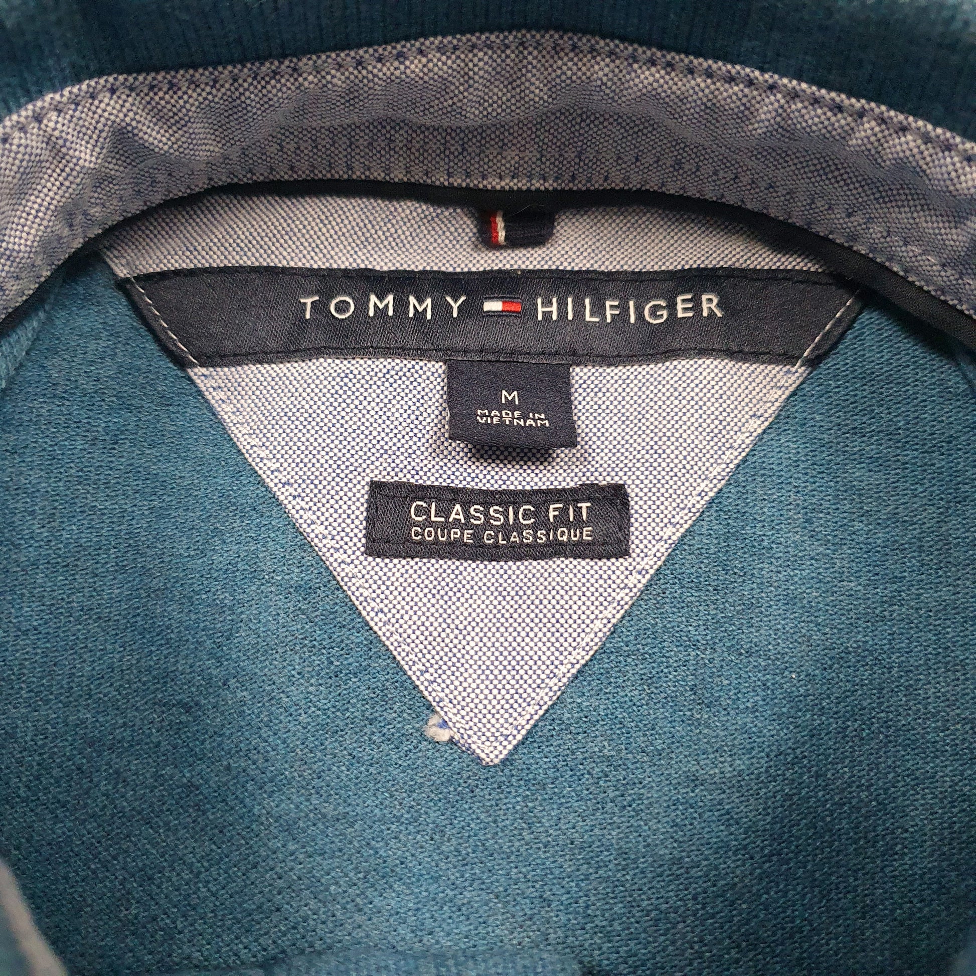 Mens Blue Tommy Hilfiger   Polo Shirt