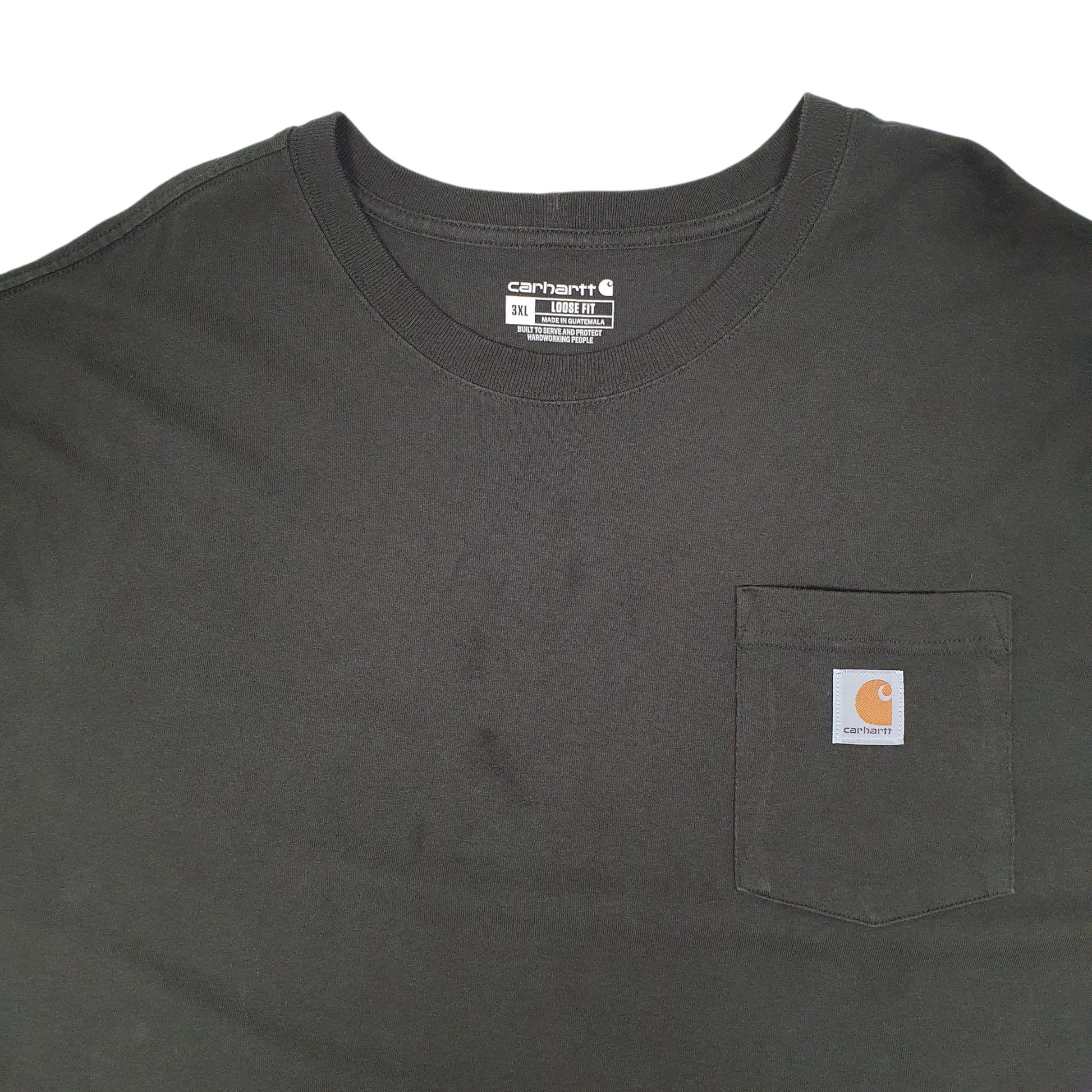 Mens Grey Carhartt   T Shirt