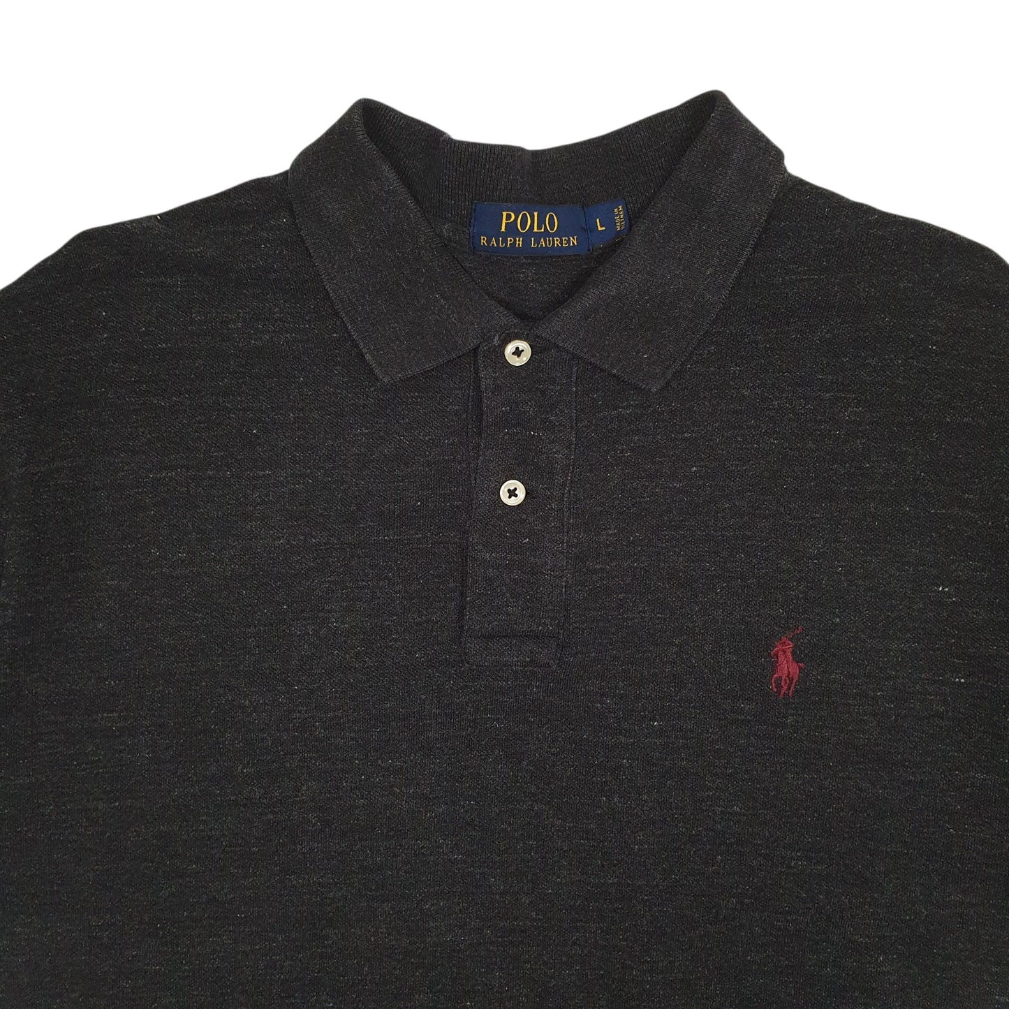 Mens Grey Polo Ralph Lauren   Polo Shirt
