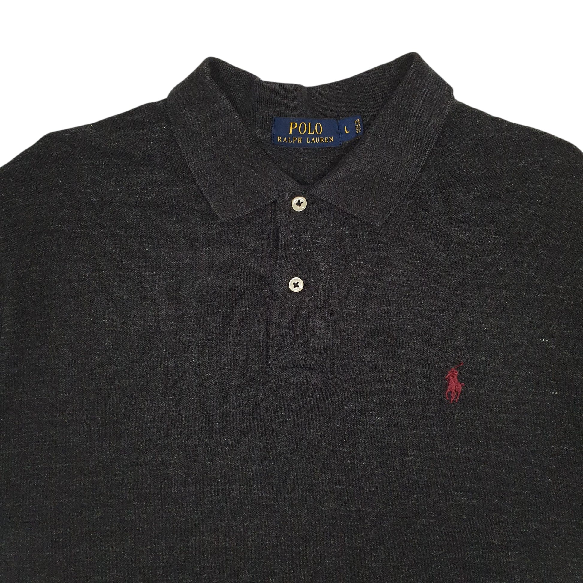 Mens Grey Polo Ralph Lauren   Polo Shirt