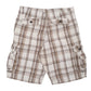 Mens Brown Lee Dungarees Hoodie Shorts