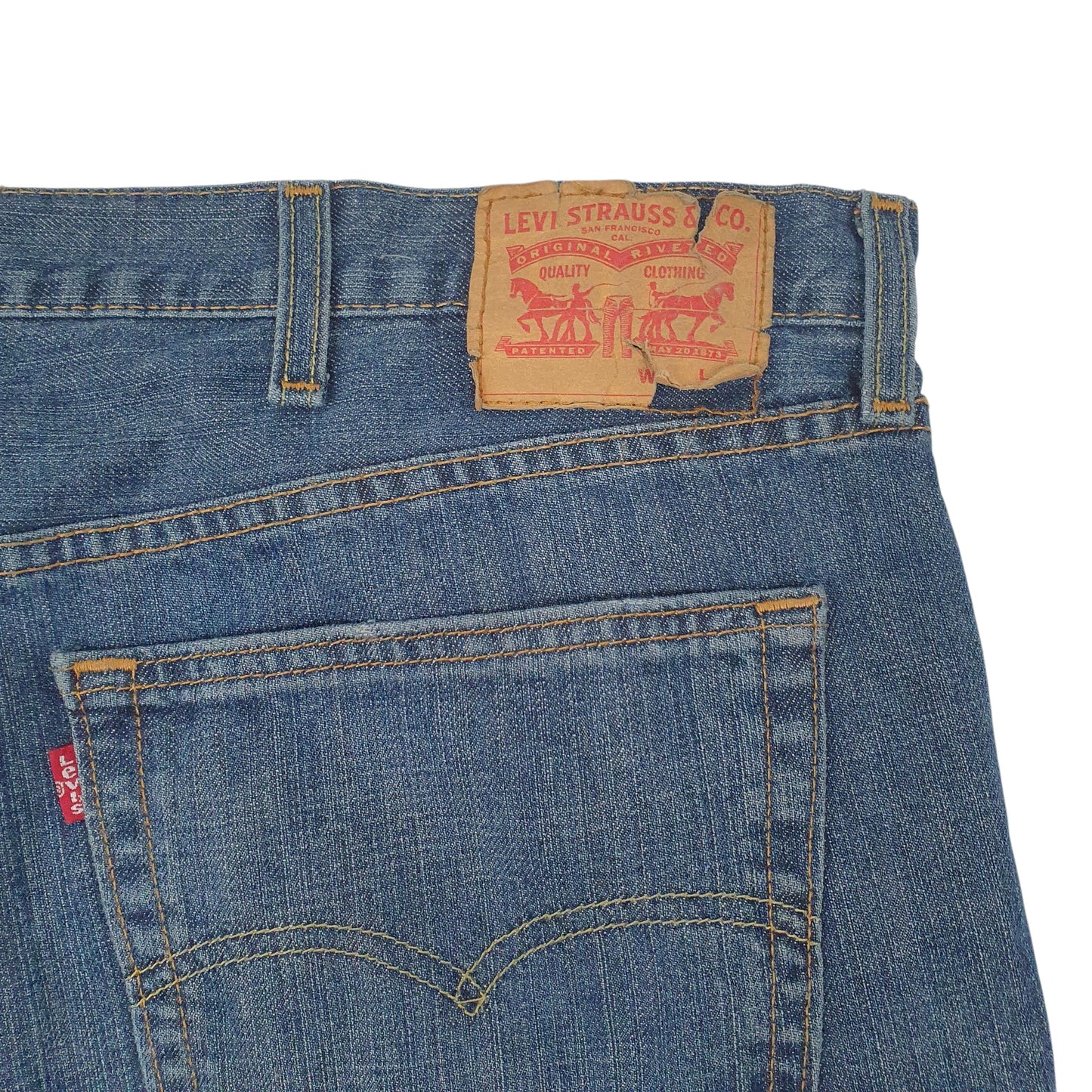 Mens Blue Levis   Jeans