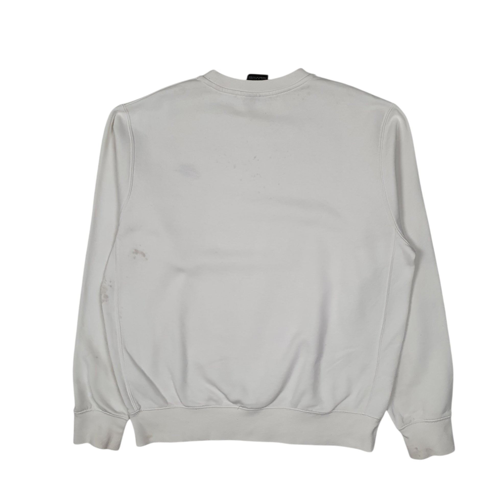 Mens White Nike  Crewneck Jumper