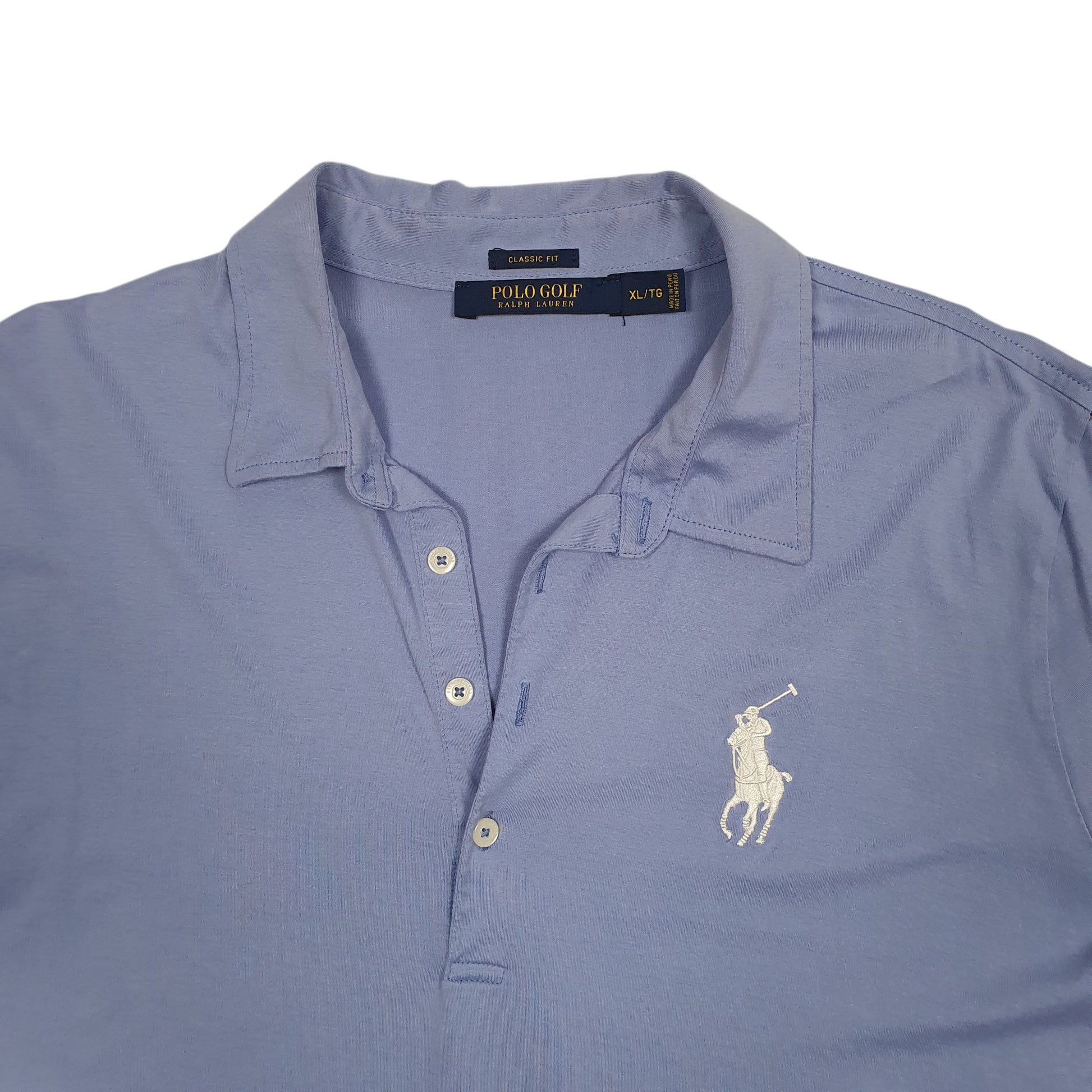 Womens Blue Polo Ralph Lauren Golf  Polo Shirt