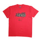 Mens Red Fruit Of The Loom Single Stitch Vintage 90s The King and I Short Sleeve T Shirt