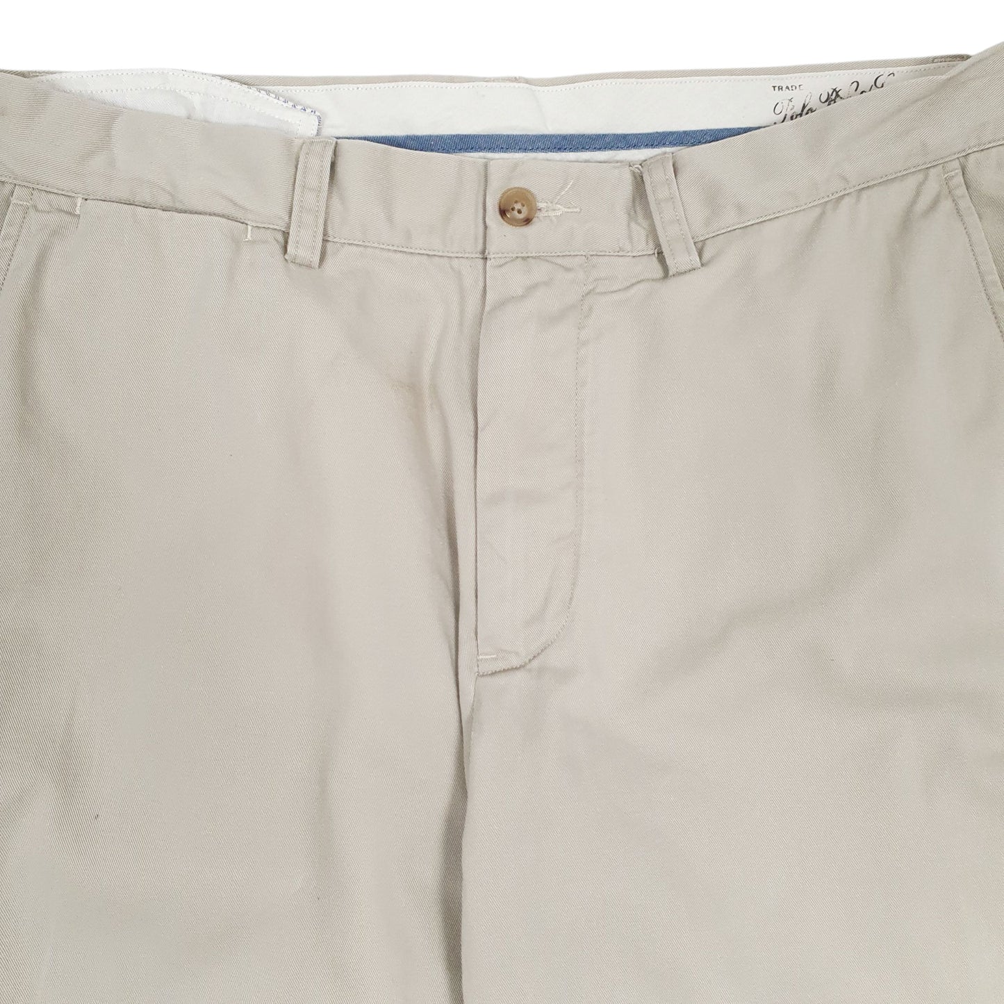 Mens Cream Polo Ralph Lauren Classic Fit.  Trousers