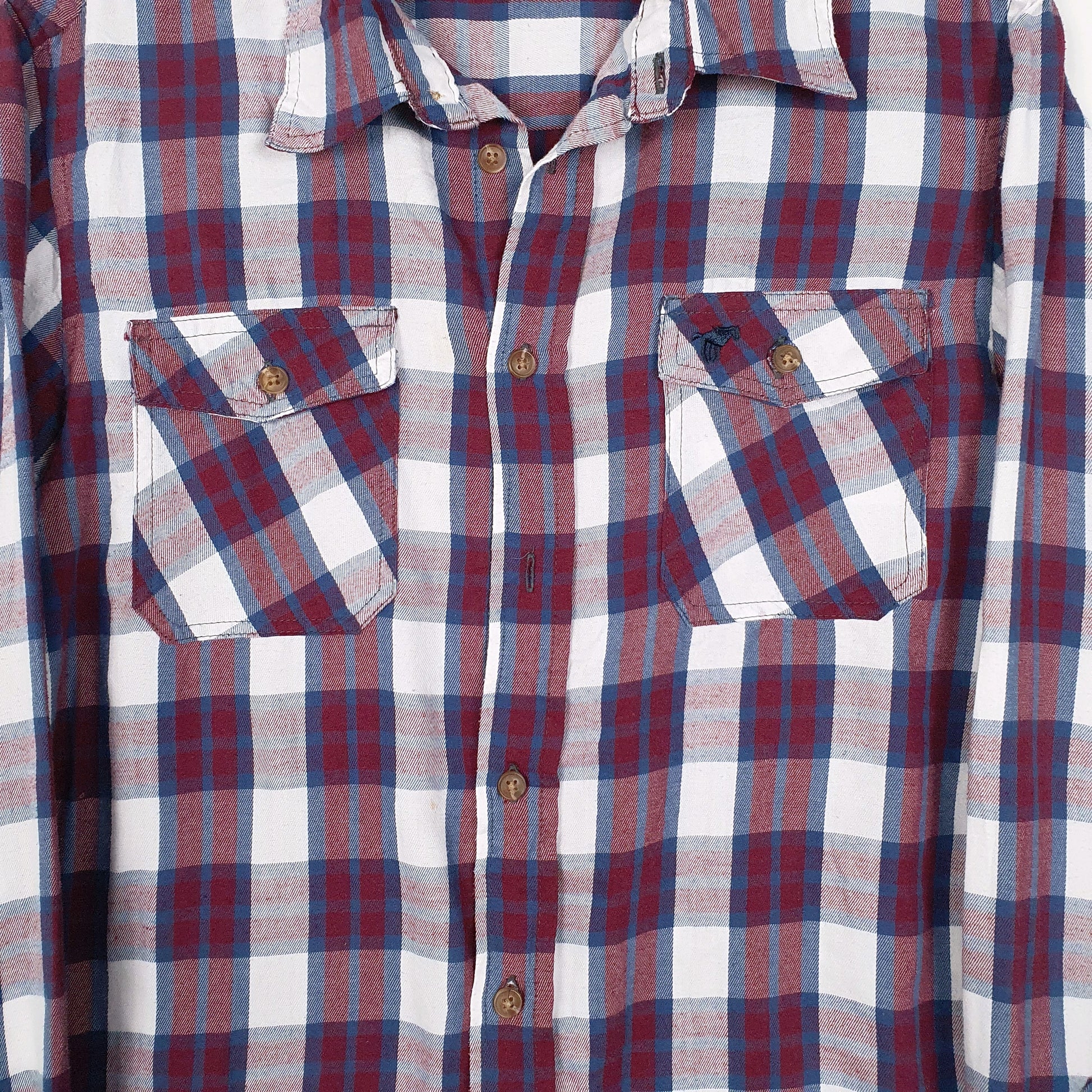 Mens Red Wrangler   Shirt