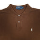 Mens Brown Polo Ralph Lauren   Polo Shirt