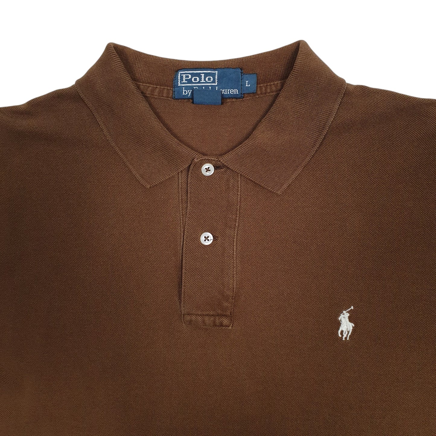 Mens Brown Polo Ralph Lauren   Polo Shirt