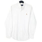 Mens White Ralph Lauren  Long Sleeve Shirt