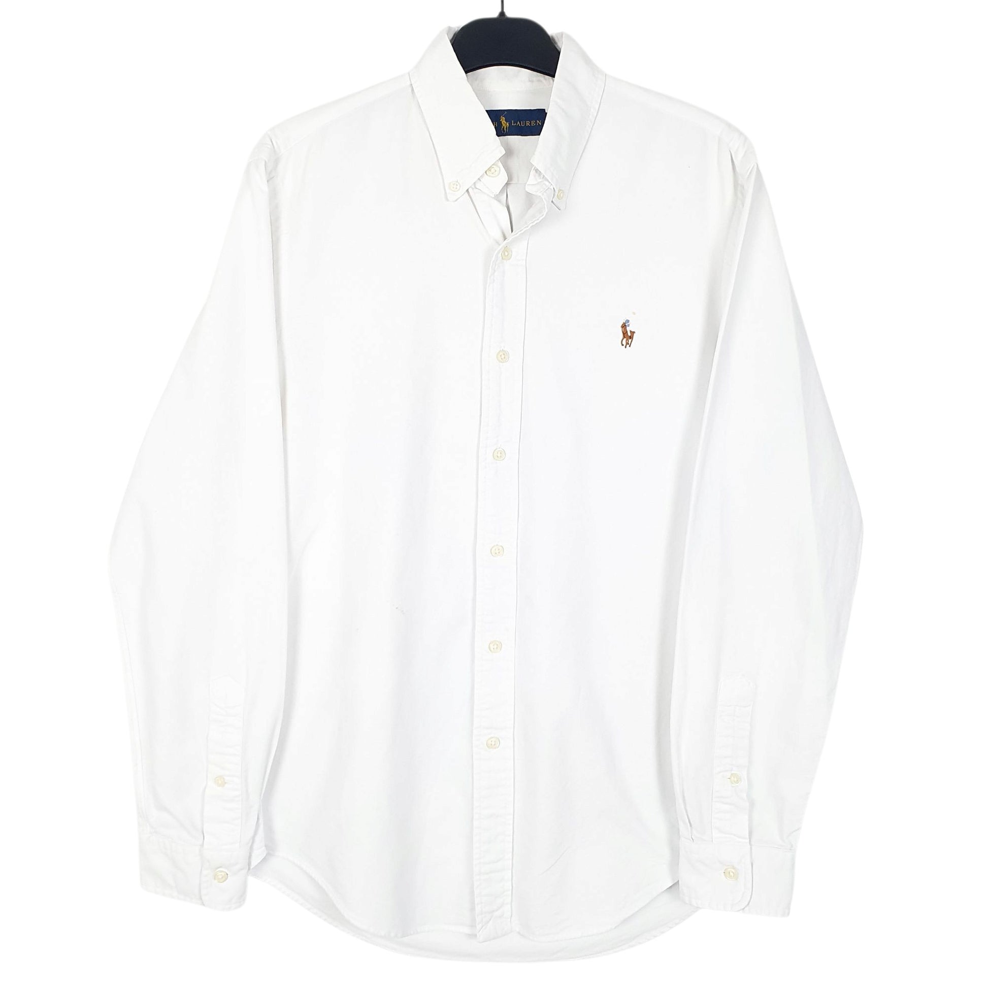 Mens White Ralph Lauren  Long Sleeve Shirt