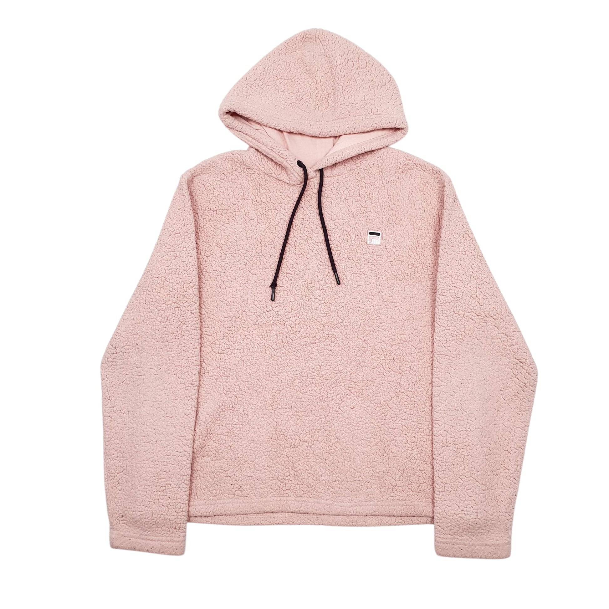 Womens Pink Fila  Hoodie Jumper