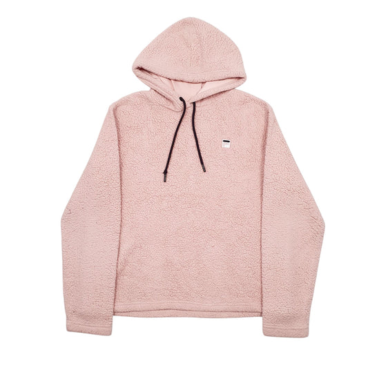 Womens Pink Fila  Hoodie Jumper