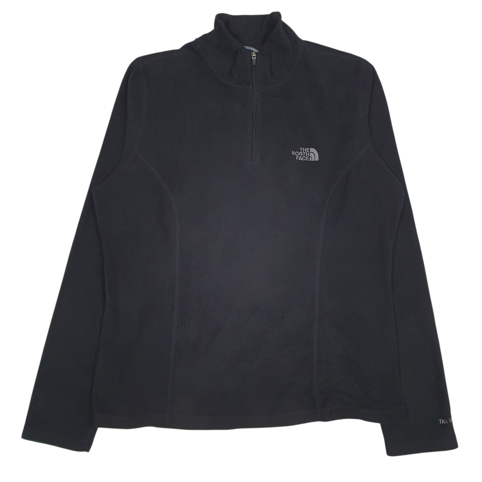 Womens Black The North Face  Quarter Zip Jumper