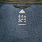 Mens Navy Adidas  Full Zip Jumper