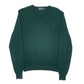 Mens Green Polo Ralph Lauren  V Neck Jumper