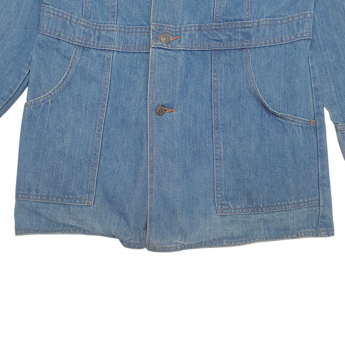 Mens Blue Levis Vintage Orange Tab Core  Coat