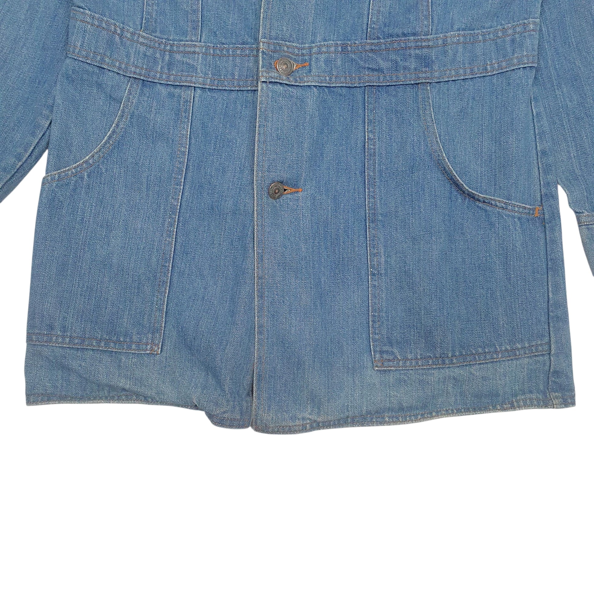 Mens Blue Levis Vintage Orange Tab Core  Coat