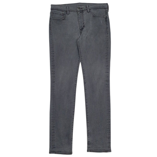 Mens Grey Levis  519 JeansW33 L34