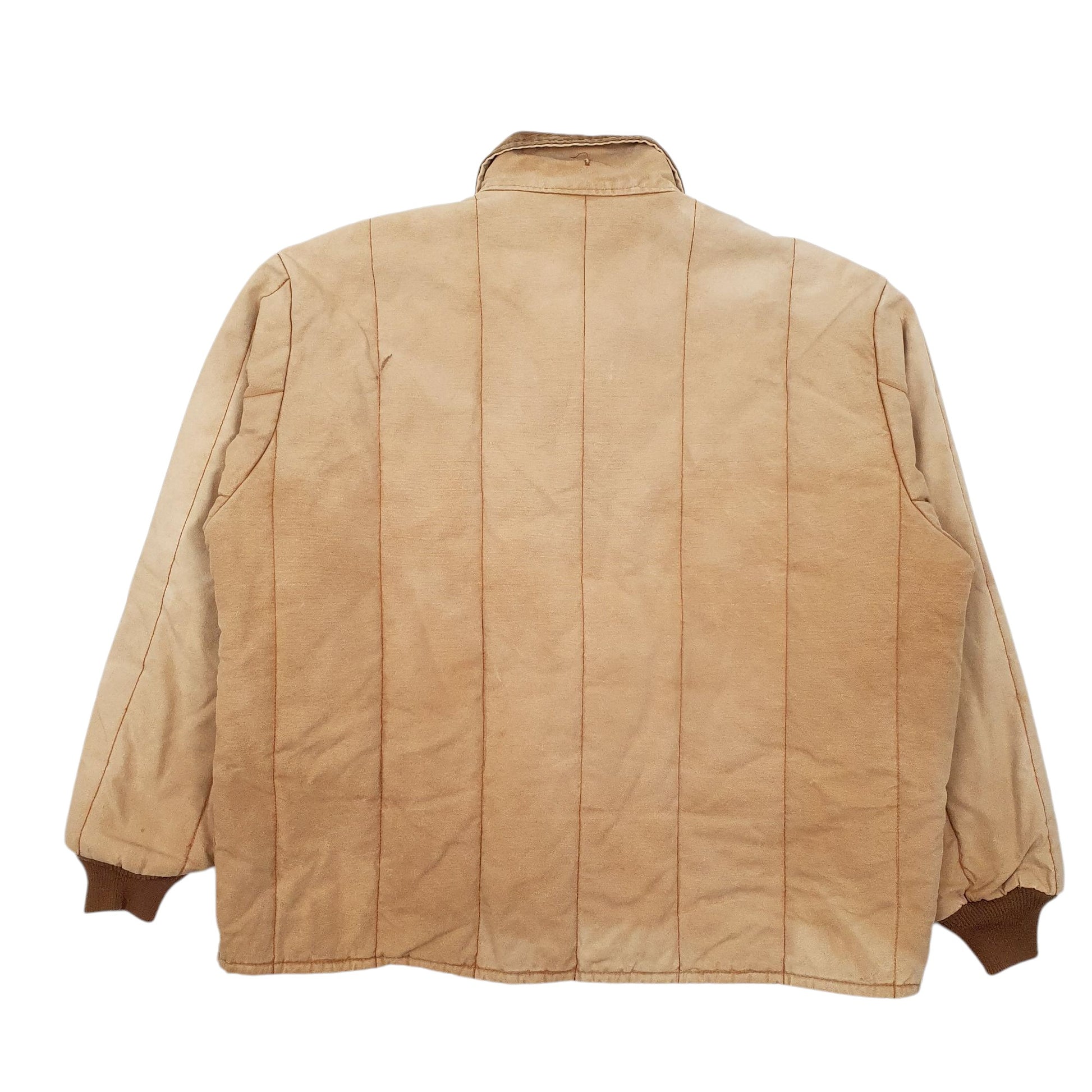 Mens Beige Key Vintage Made In USA  Coat