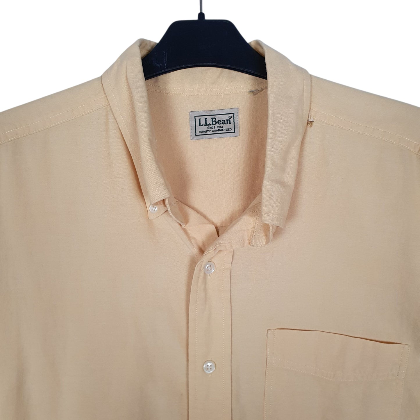 Mens Yellow L.L.Bean   Shirt