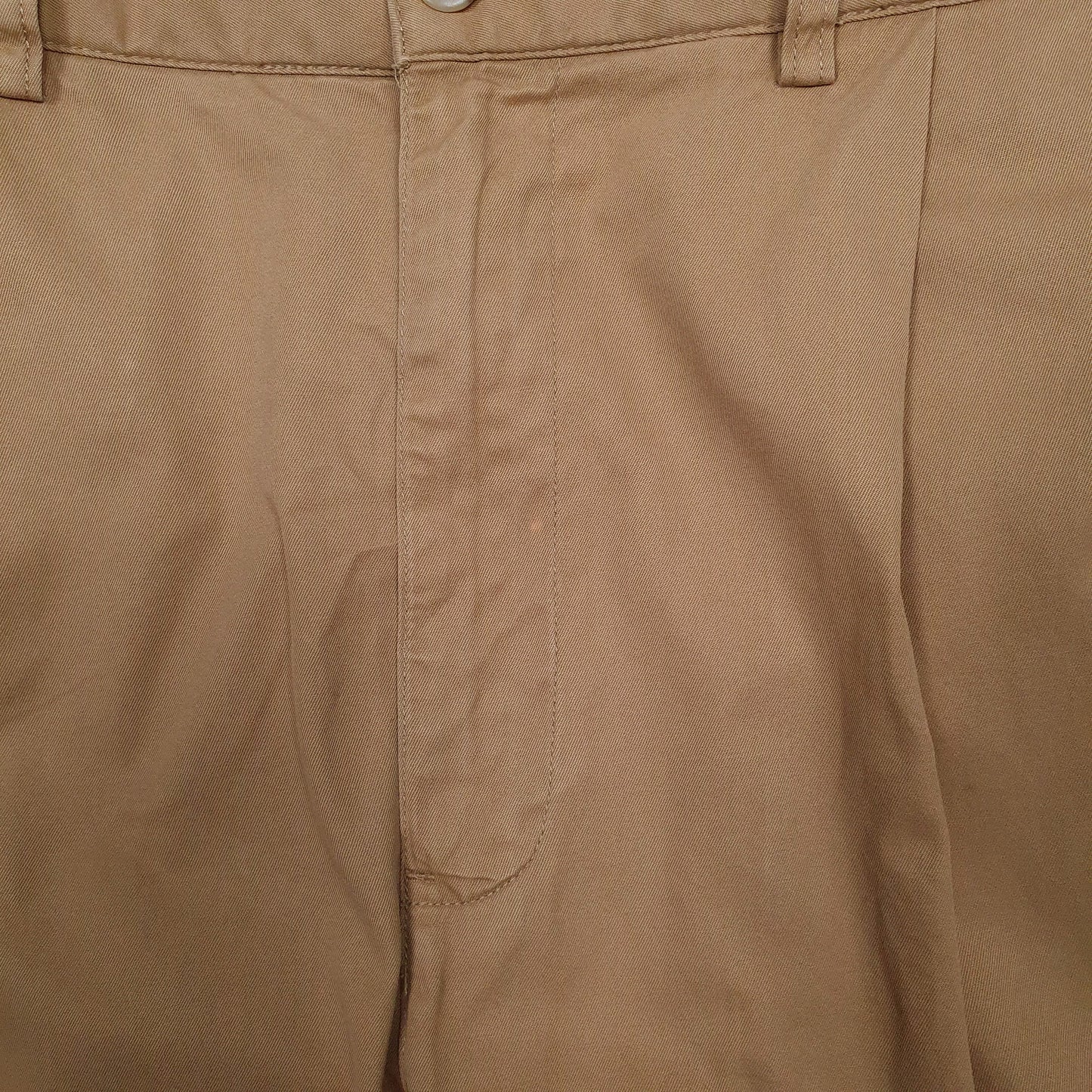 Mens Beige Polo Ralph Lauren Hammond Pant Double Pleated  Trousers