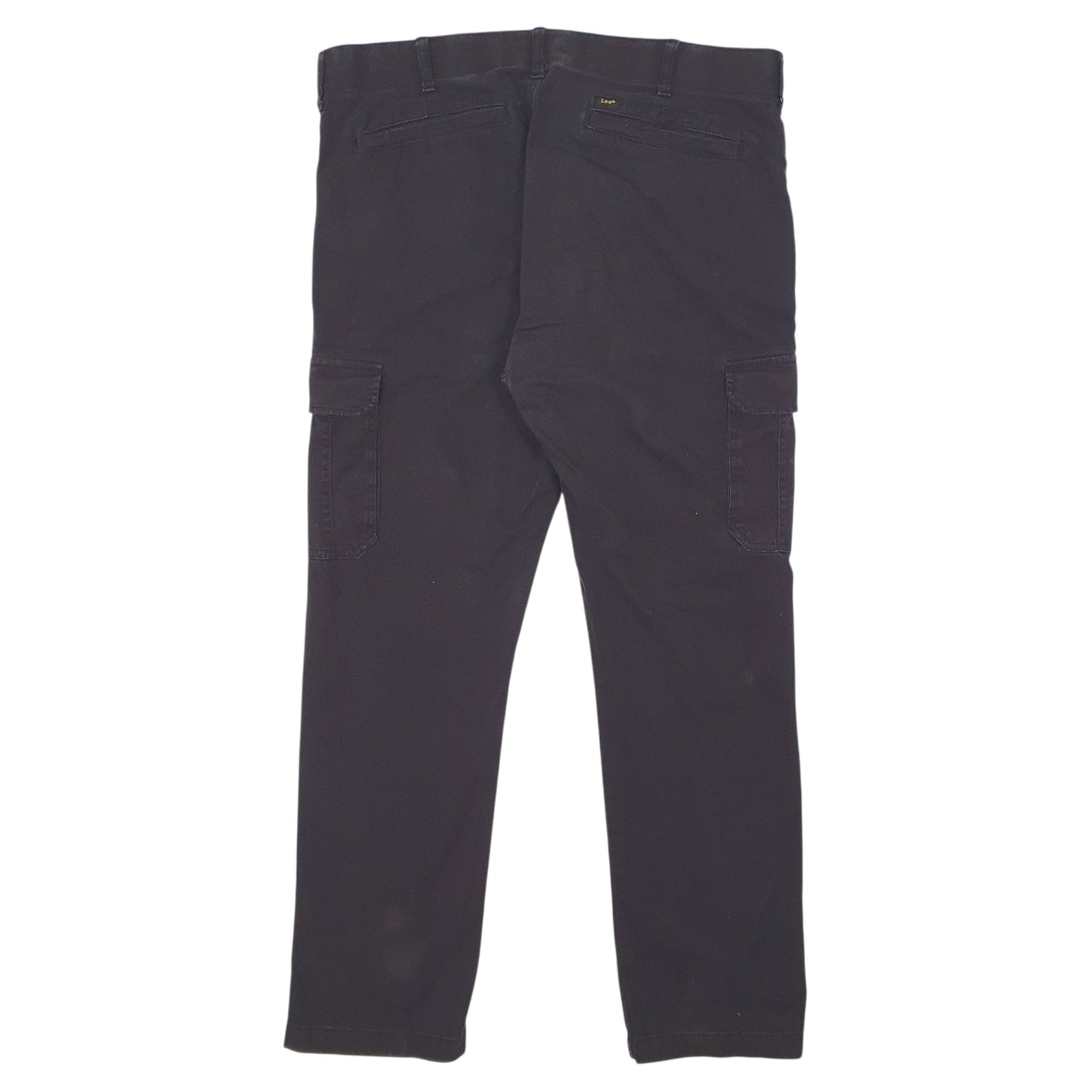 Mens Black Lee Motion Stretch  Trousers