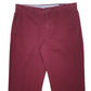 Mens Burgundy Polo Ralph Lauren Stretch Straight Fit  Trousers