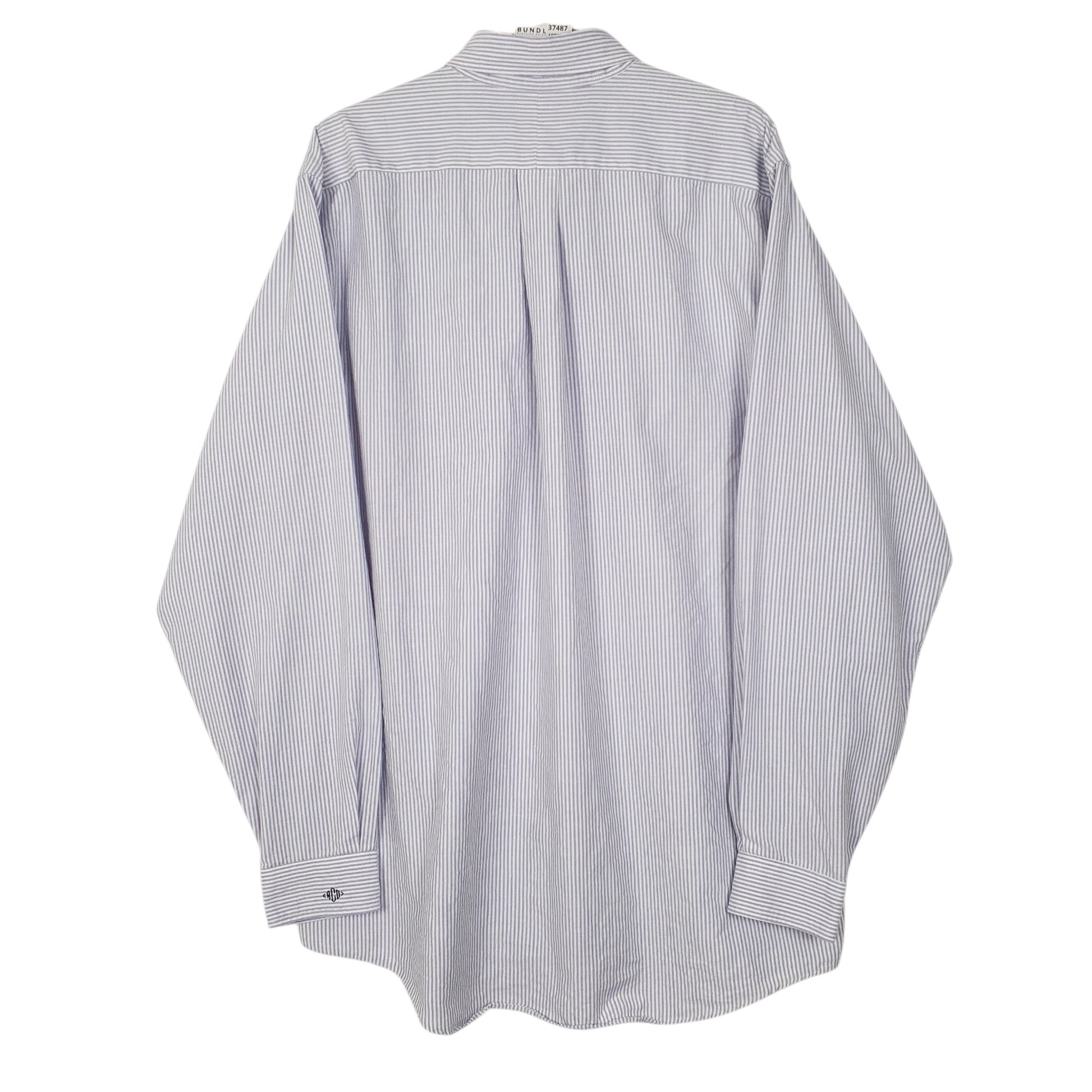 Mens Blue L.L.Bean   Shirt