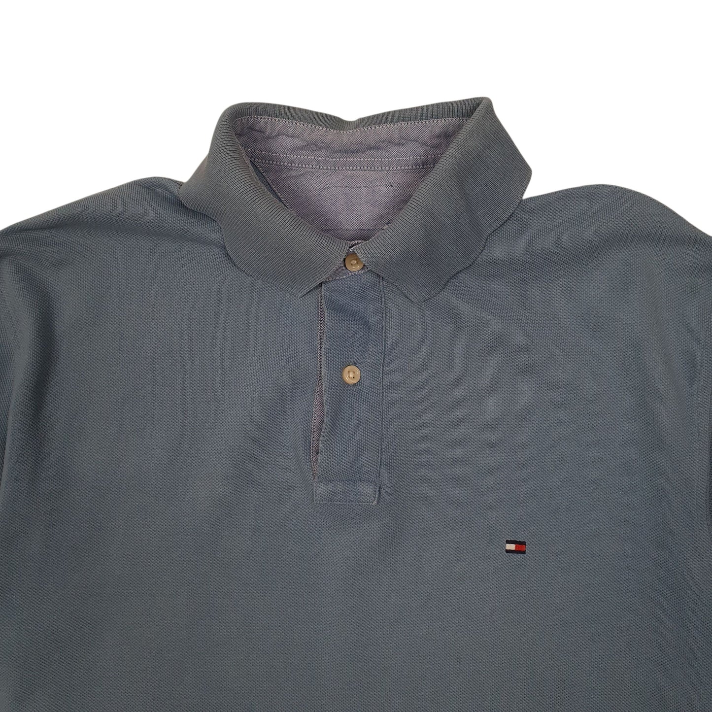 Mens Blue Tommy Hilfiger   Polo Shirt