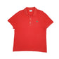 Mens Orange Lacoste Slim Fit Short Sleeve Polo Shirt
