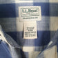 Mens Blue L.L.Bean   Shirt