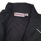 Mens Black Reebok Vintage Full Zip Coat