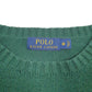 Mens Green Polo Ralph Lauren Heavy Knit Crewneck Jumper