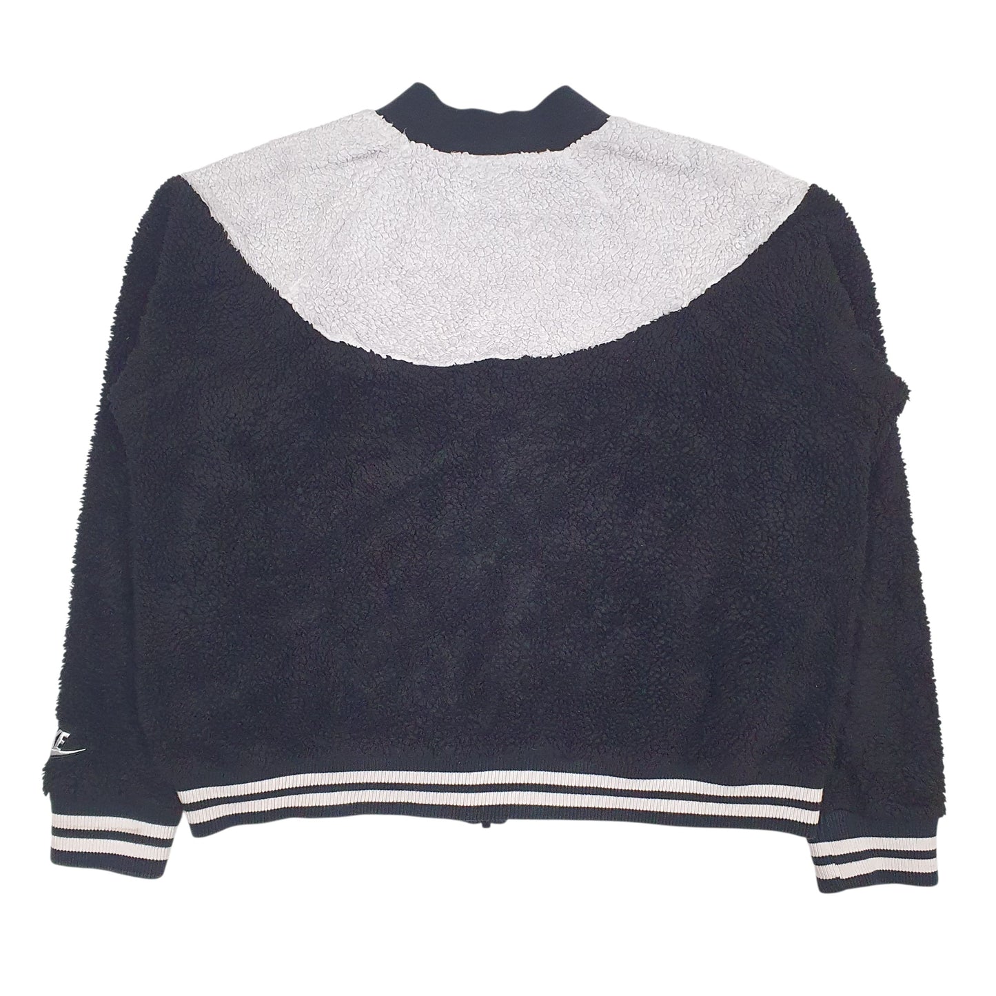 Womens Black Nike  Full Zip Jumper