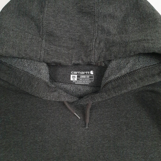 Mens Grey Carhartt  Hoodie Jumper