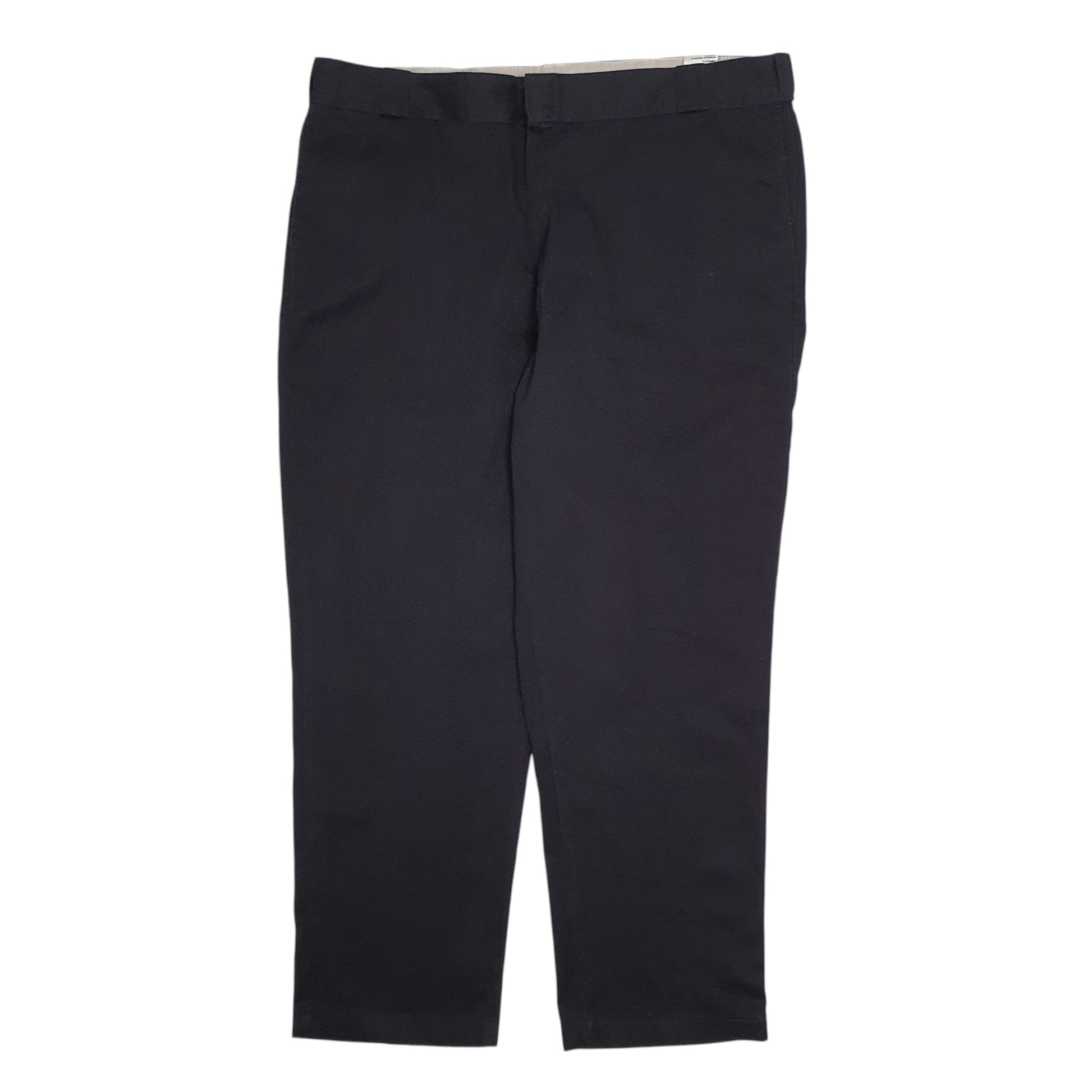 Mens Black Dickies 874 Workwear Chino Trousers