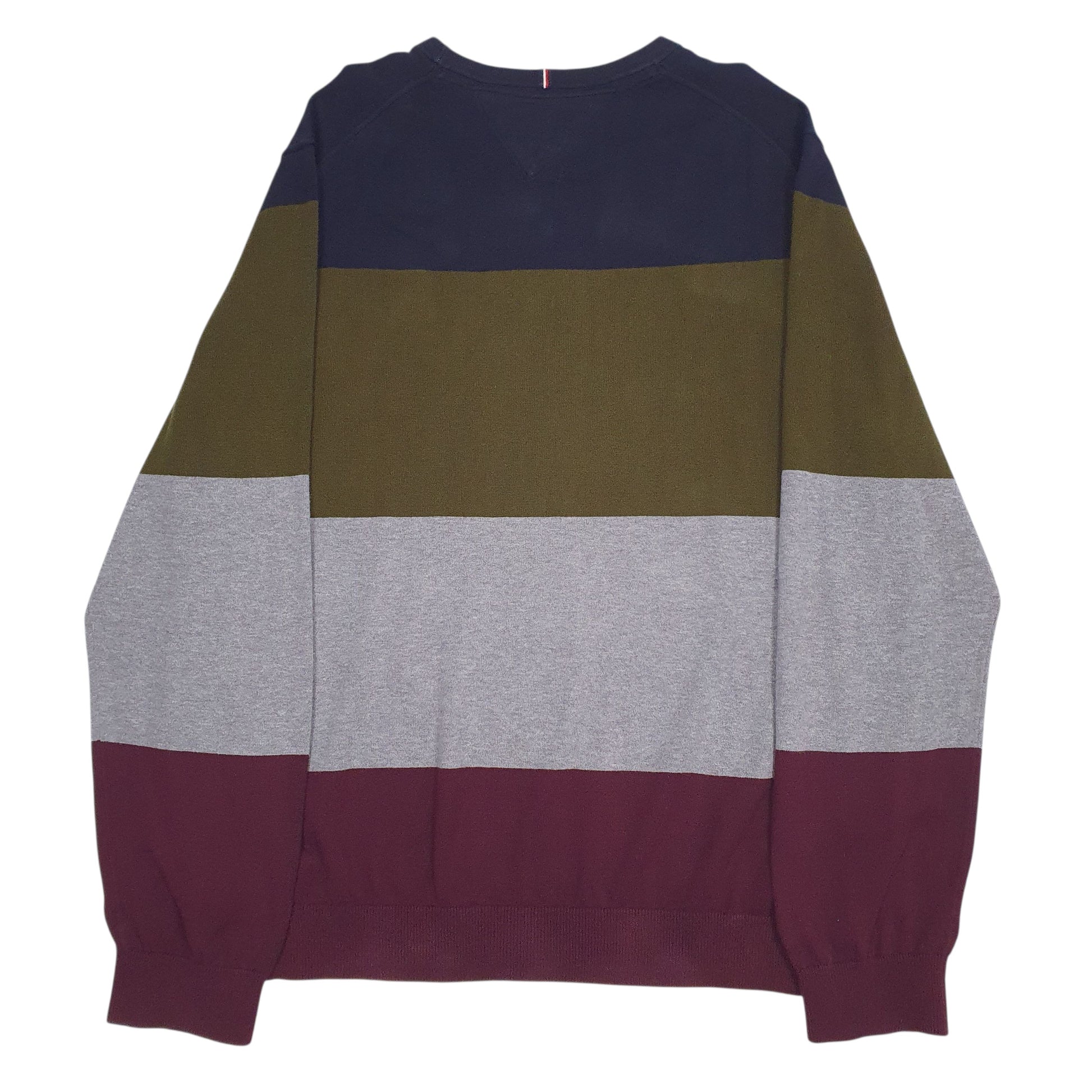 Mens Grey Tommy Hilfiger  Crewneck Jumper
