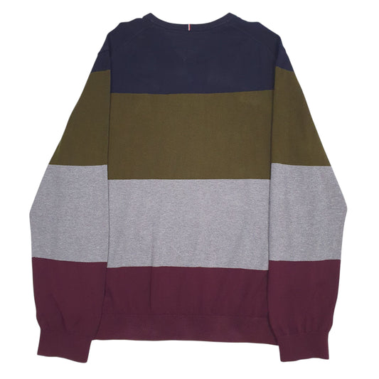 Mens Grey Tommy Hilfiger  Crewneck Jumper