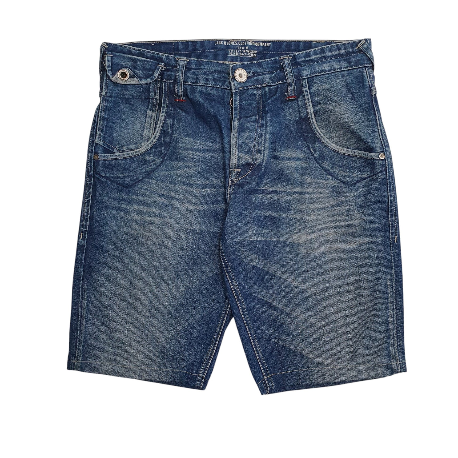 Mens Blue Jack & Jones  Denim Shorts