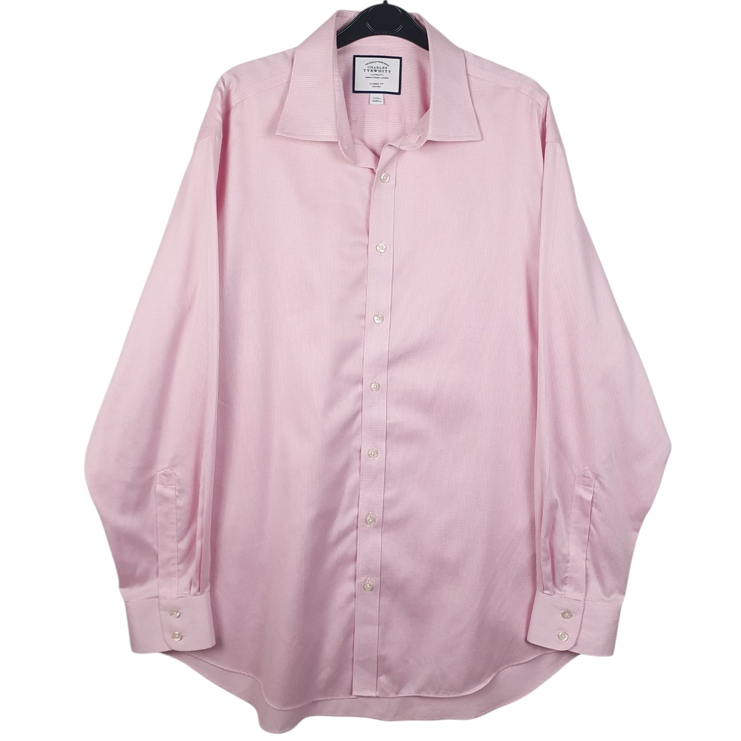 Mens Pink Charles Tyrwhitt  Long Sleeve Shirt
