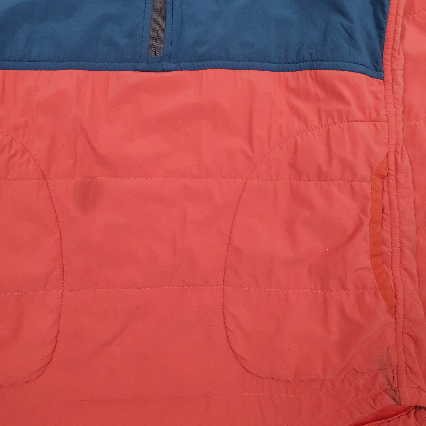 Womens Red The North Face  Crewneck Coat